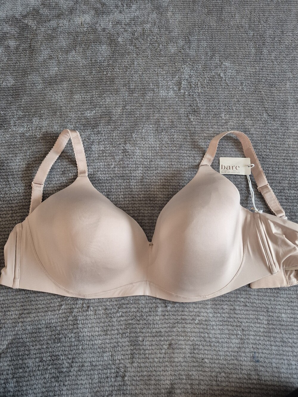 Bare Necessities Favorite T-Shirt Bra 40G Hazel Wireless Full Coverage nude